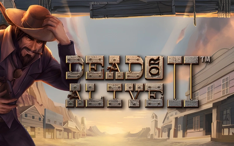 Face the outlaws in the Dead or Alive 2 slot at Locowin.