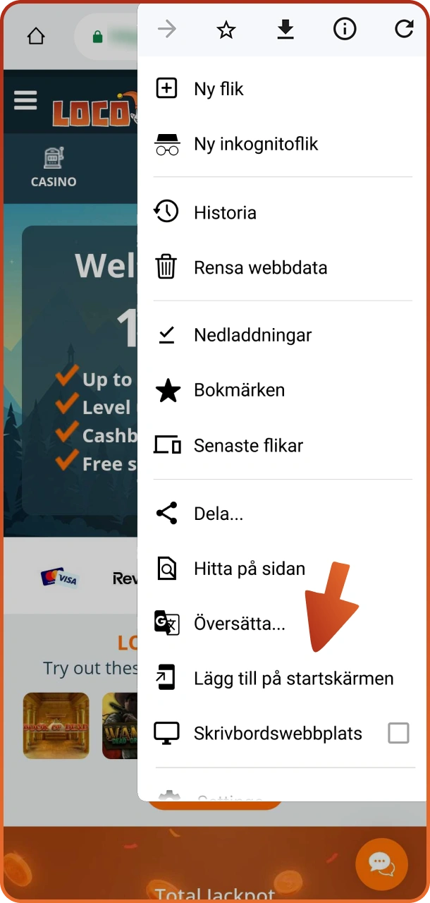 Klicka på den här knappen för att hämta Locowin-appen för din Android.