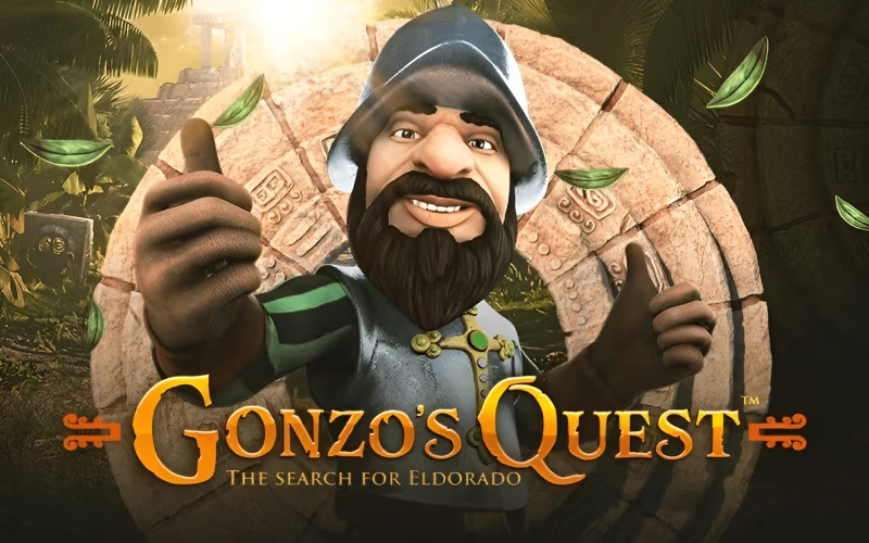 Join the quest for gold in the Gonzo's Quest slot at Locowin.
