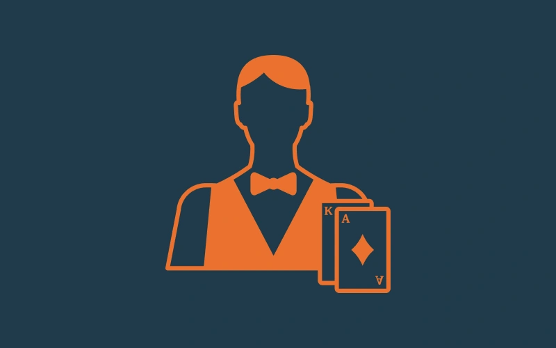 Placera dina insatser på banken eller spelaren i Locowin Live Games Baccarat.
