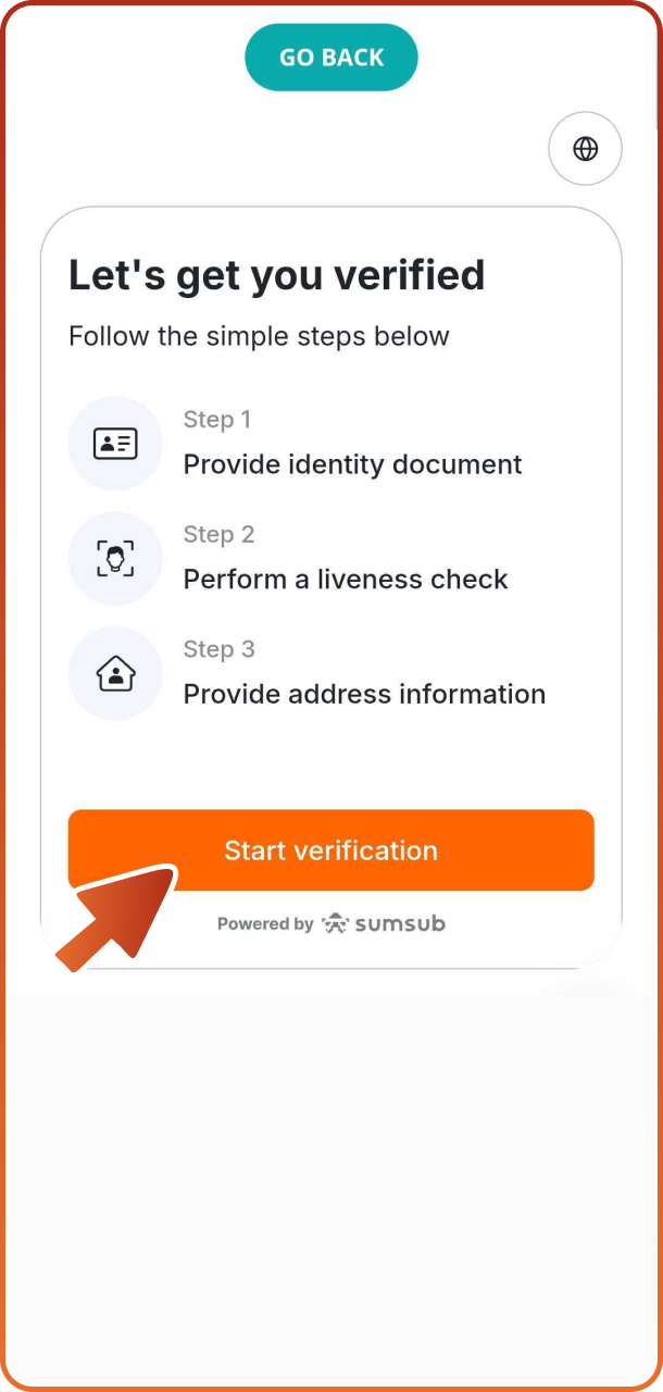 Verifiera dig själv för uttag av välkomstbonus hos Locowin.