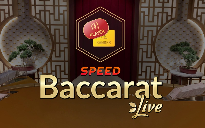 Upplev snabba vinster med Speed ​​Baccarat, ett Live Casino på Locowin.