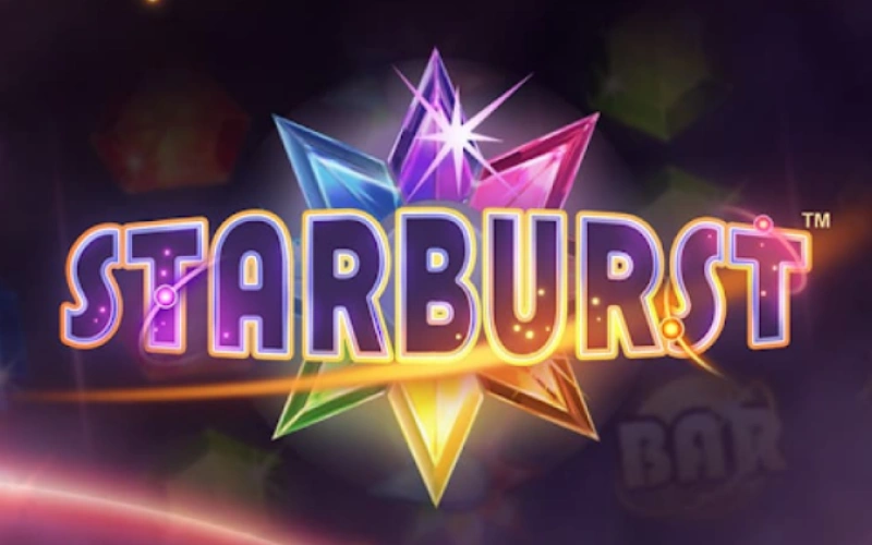 Experience the cosmic energy of the Starburst slot at Locowin.