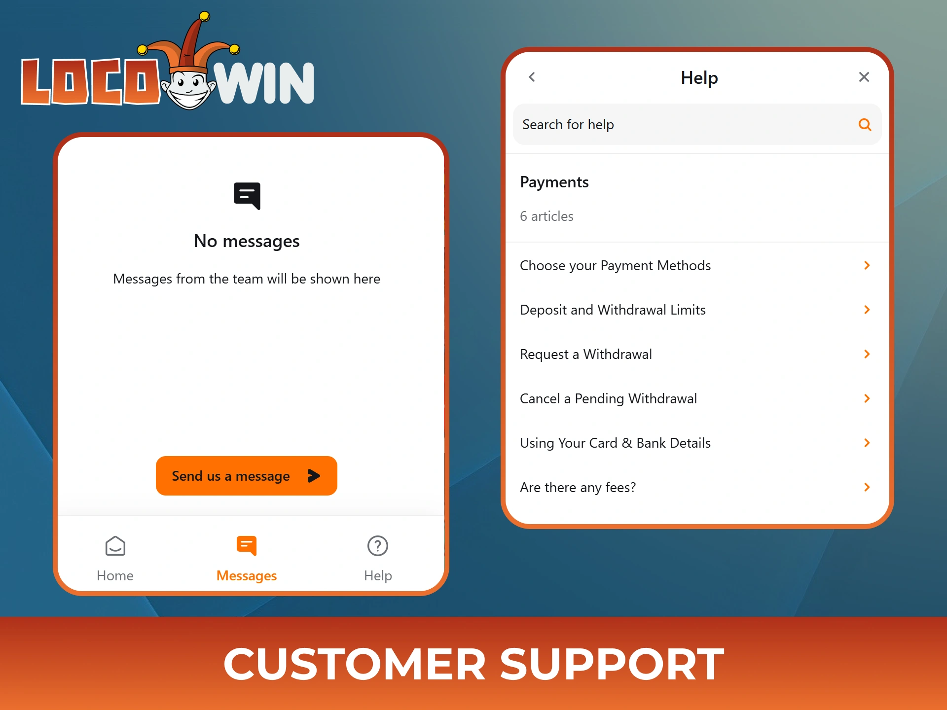 Write Locowin support team if you having any withdrawal problems.